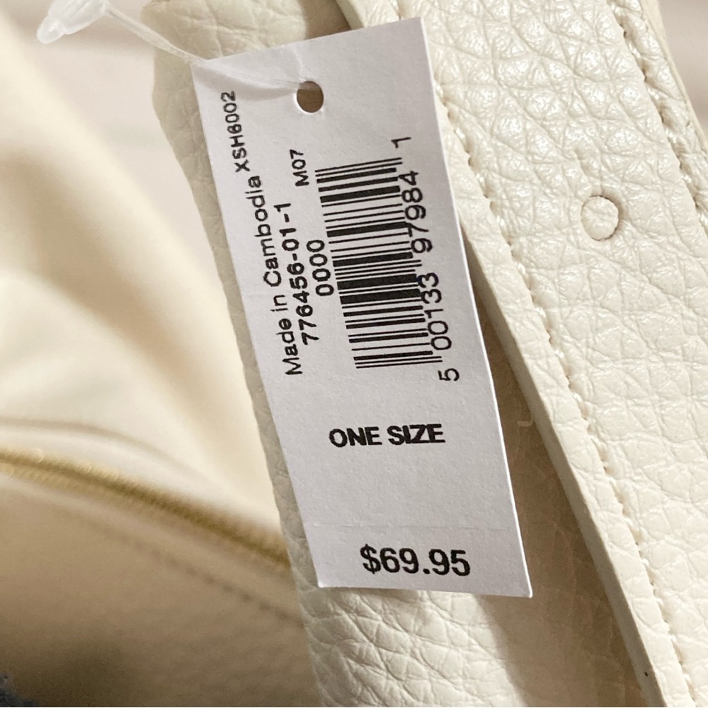NWT GAP White Hobo Shoulder Bag - Picture 8 of 16